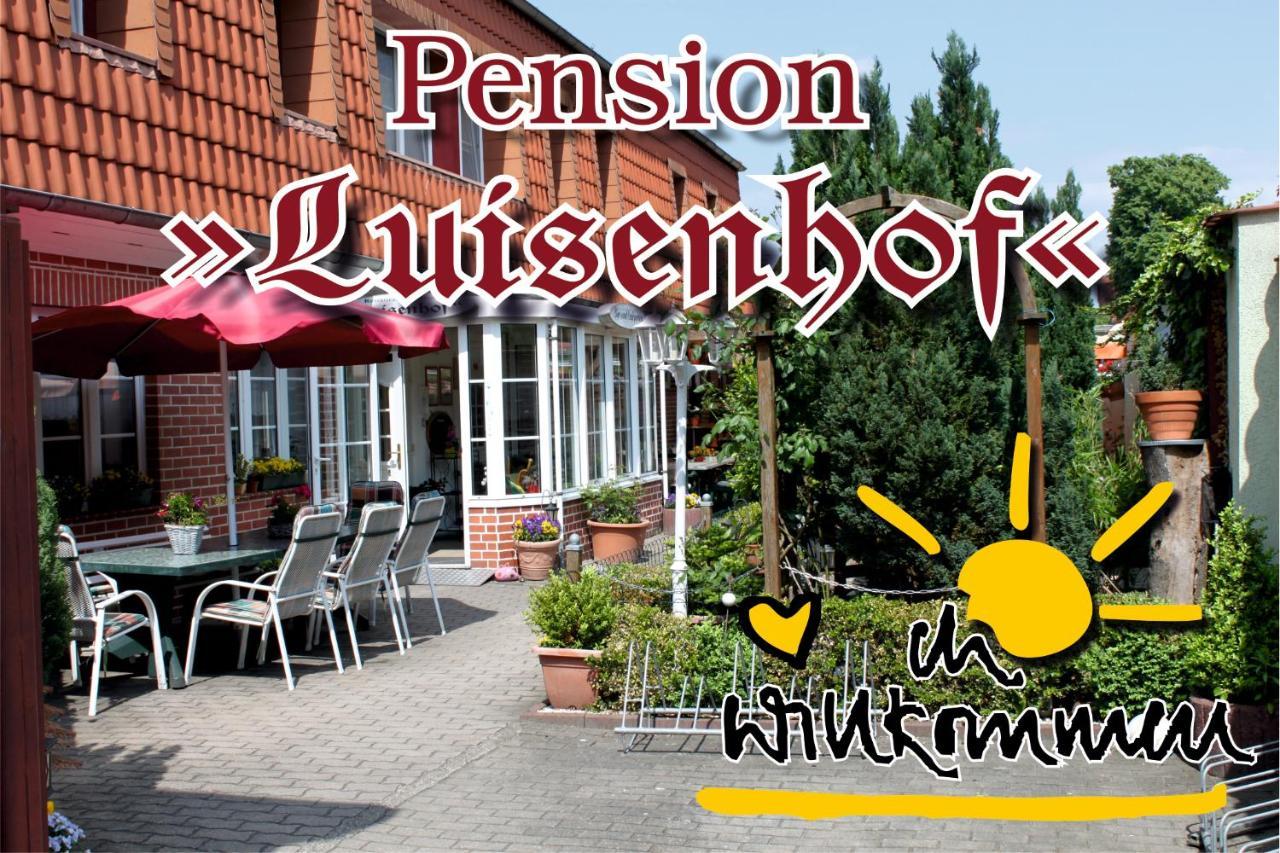 Pension-&Cafégarten Luisenhof Tangermünde Exterior foto