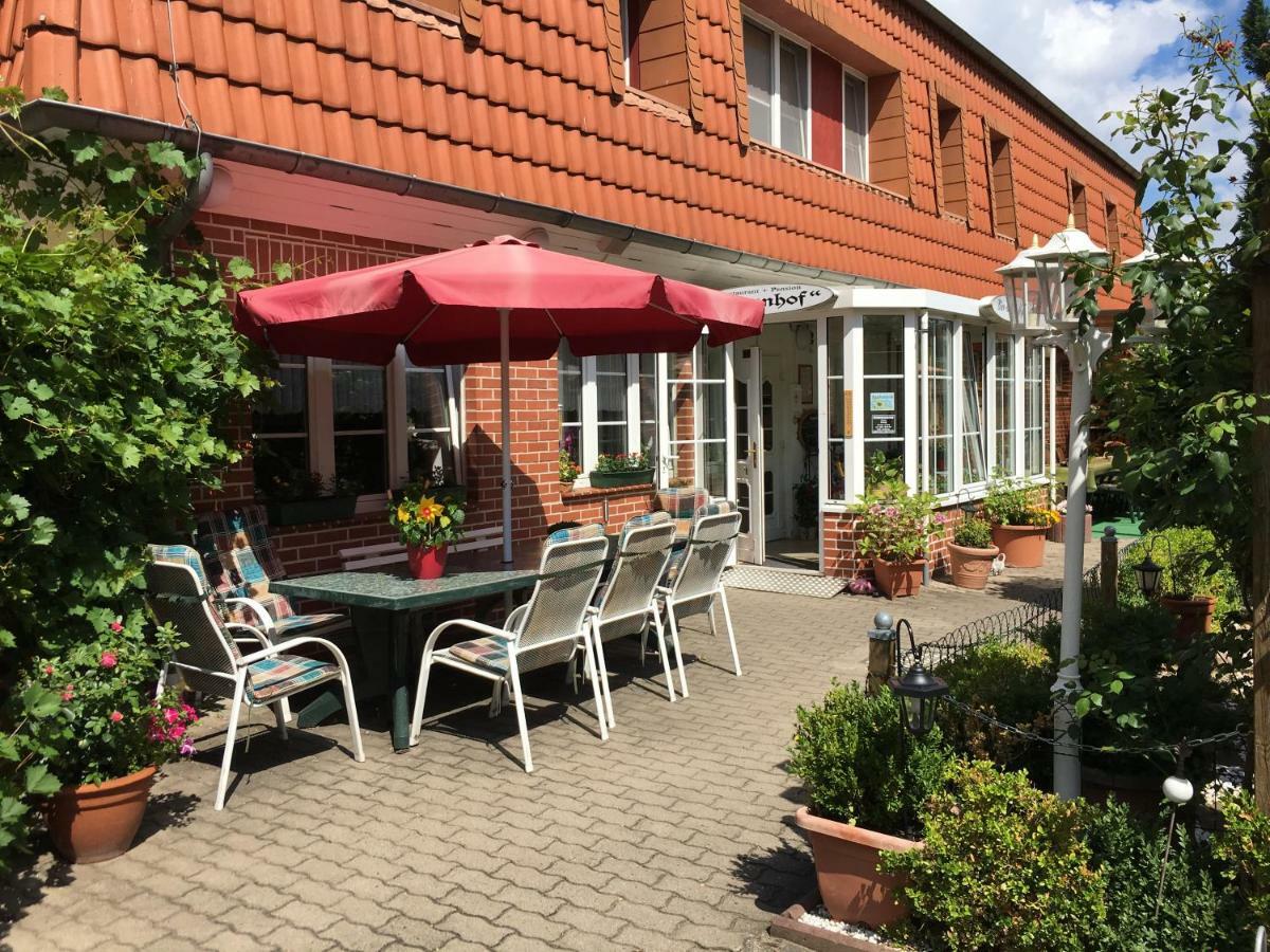 Pension-&Cafégarten Luisenhof Tangermünde Exterior foto